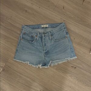 Madewell Women's Blue Denim Shorts, size 26